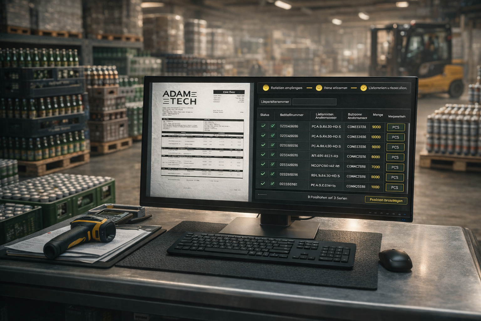 Document Reader Food and Beverage